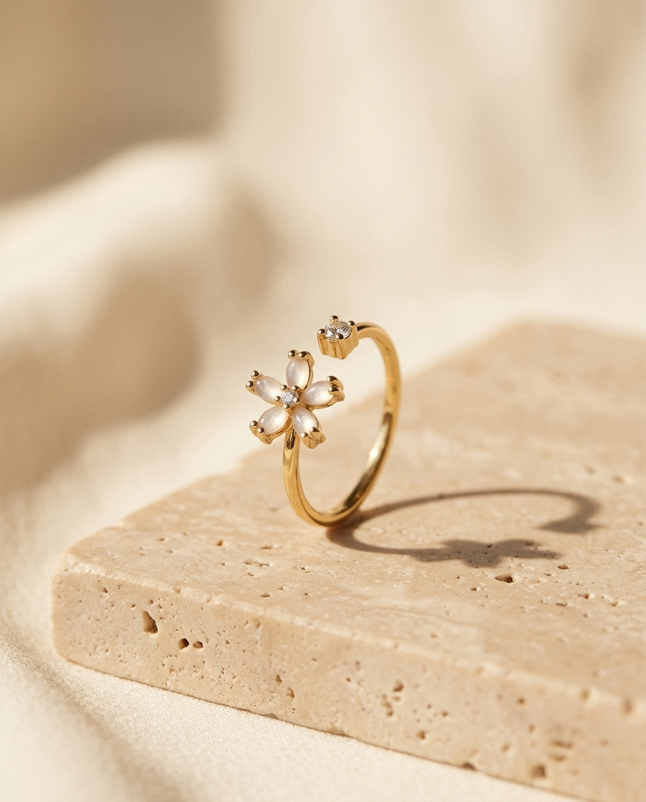 ALTUNA Flora Ring — alternate editorial view