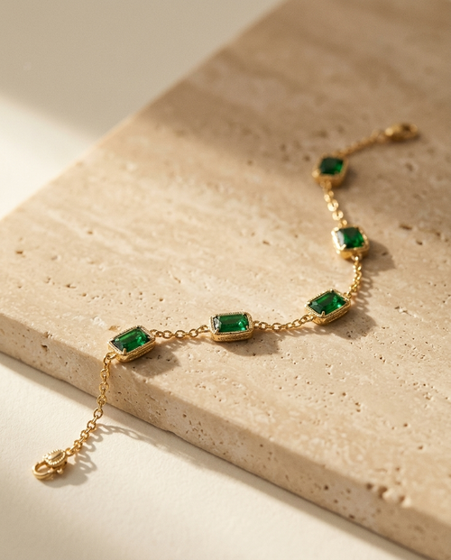 Émeraude Royale Bracelet